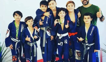 Podios de la Escuela Municipal de Jiu Jitsu